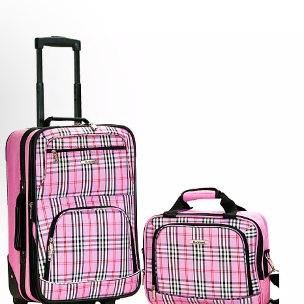 Rockland Fashion Softside Upright Luggage Set - Picture 12 of 12